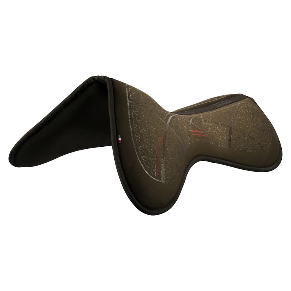 C.C. AC-Grip System & Memory Foam Half Pad - Horse&Green