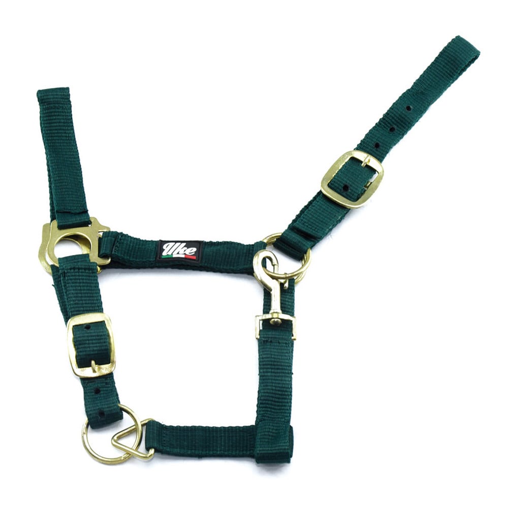 Cavezza Cavallo Nylon Doppia Regolazione - Horse&Green