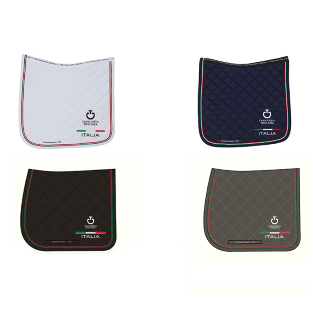 Sottosella Dressage Cordino Tricolore - Horse&Green