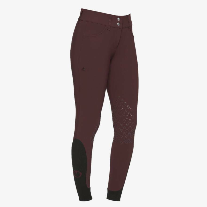 Pantalon d quitation taille haute Bordeaux Cavalry pour femmes